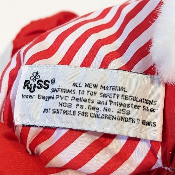 Russ Happy red clown plush - Picture 8 of 12